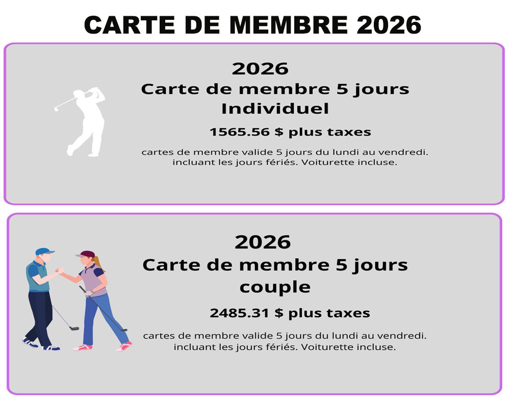 Carte de Membre 2026
